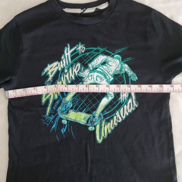 Shaun White black shirt boys Medium (8-10) short sleeve graphic - Picture 5 of 6